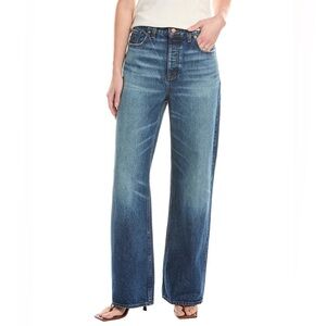 Madewell Women's Blue Flare & Wide Leg Jeans